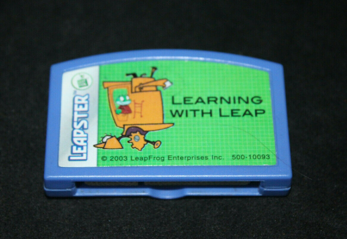 Leap Frog  Leapster BLUE Game Cartridges Educational homeschool PICK ONE