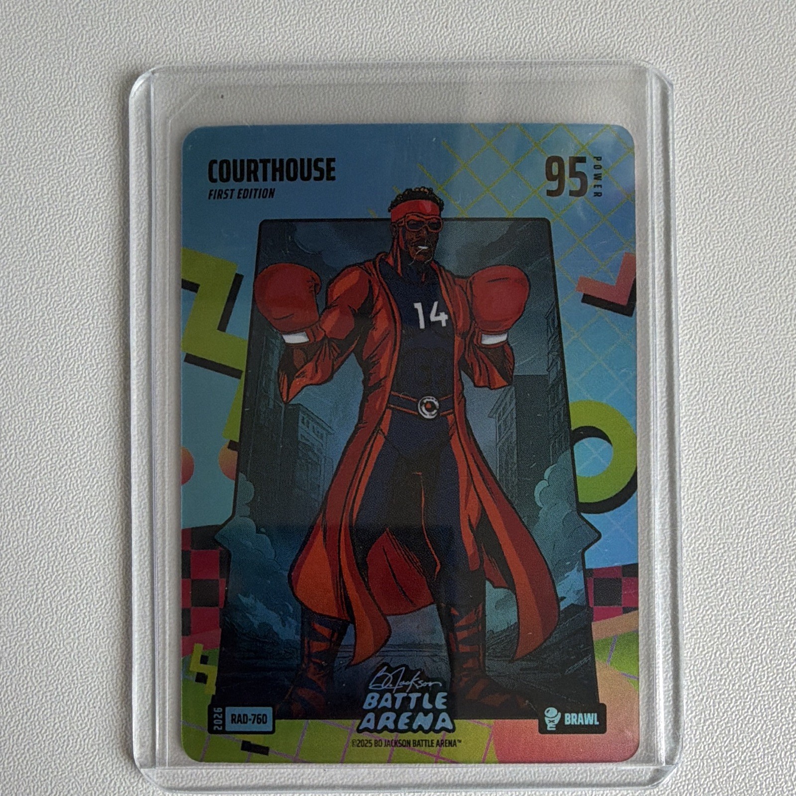 Bo Jackson Battle Arena Courthouse 1st Edition #RAD-760 Brawl