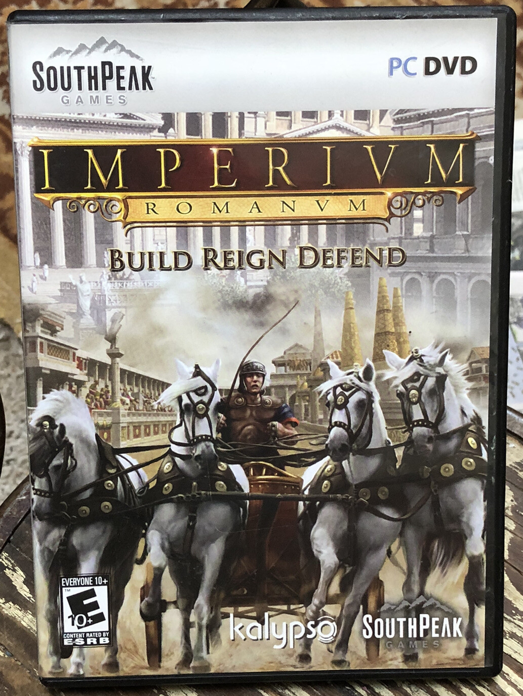 Imperium Romanum Build Reign Defend PCDVD  And Manual SouthPeak Games Imperivm
