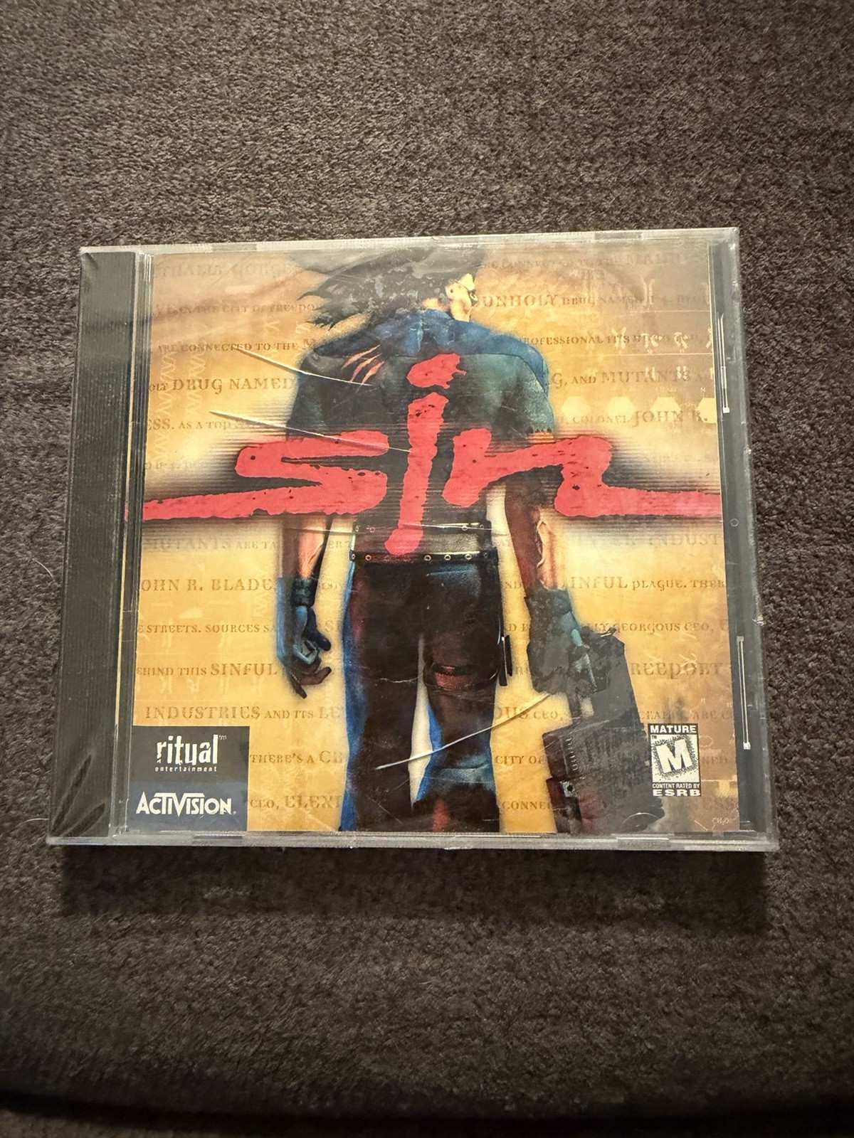 Sin - PC Game - 1998 - Activision/Ritual Entertainment