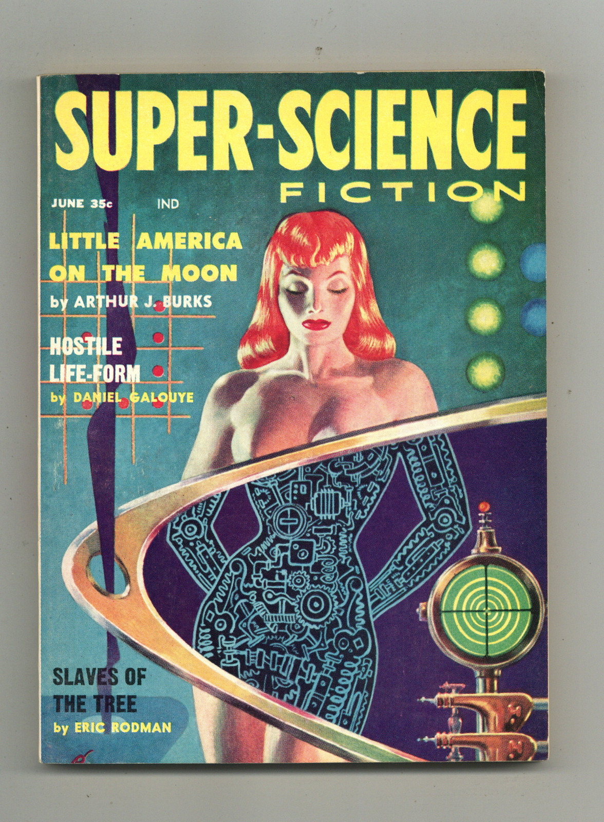 Super-Science Fiction Pulp Vol. 2 #4 VF+ 8.5 1958