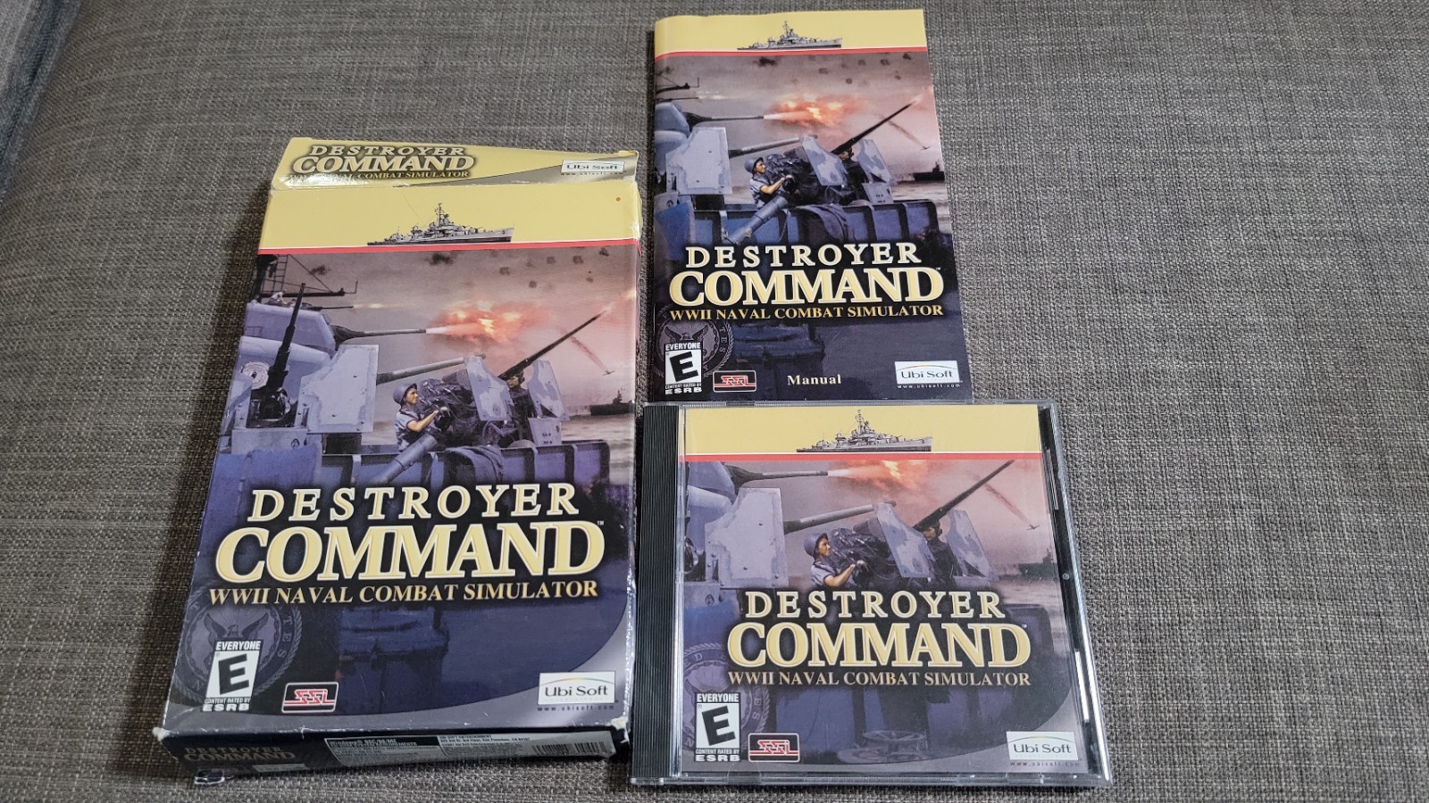 Destroyer Command WW2 Naval Combat Simulator Small Box PC Windows 95/98 