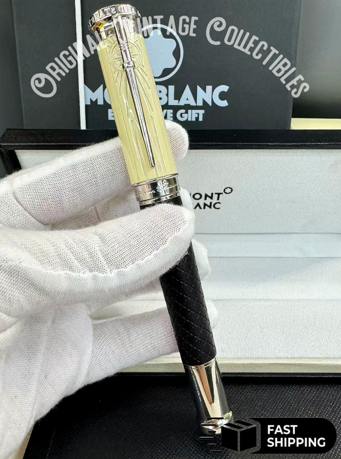 New Montblanc Writers Edition Robert Louis Stevenson LE Fountain Pen Gift Set🔥
