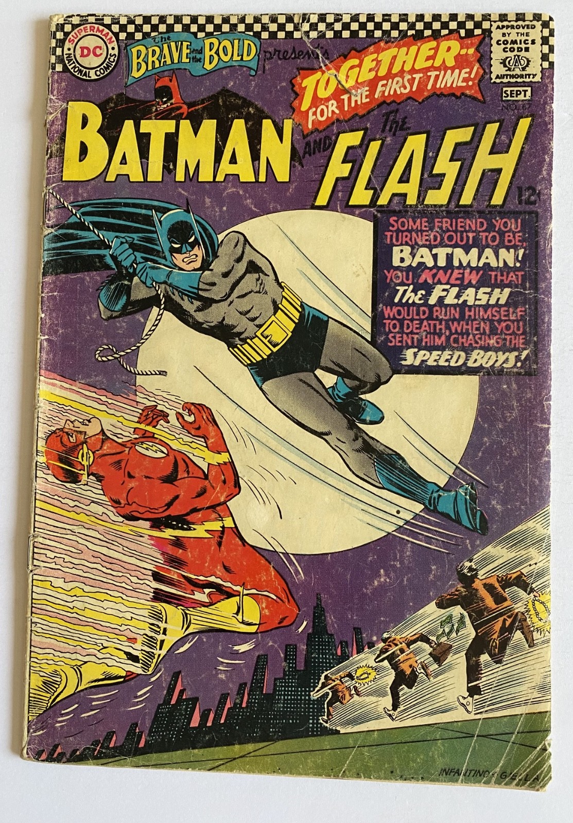 The Brave and the Bold #67 (DC Comics August-September 1966).  Low grade.