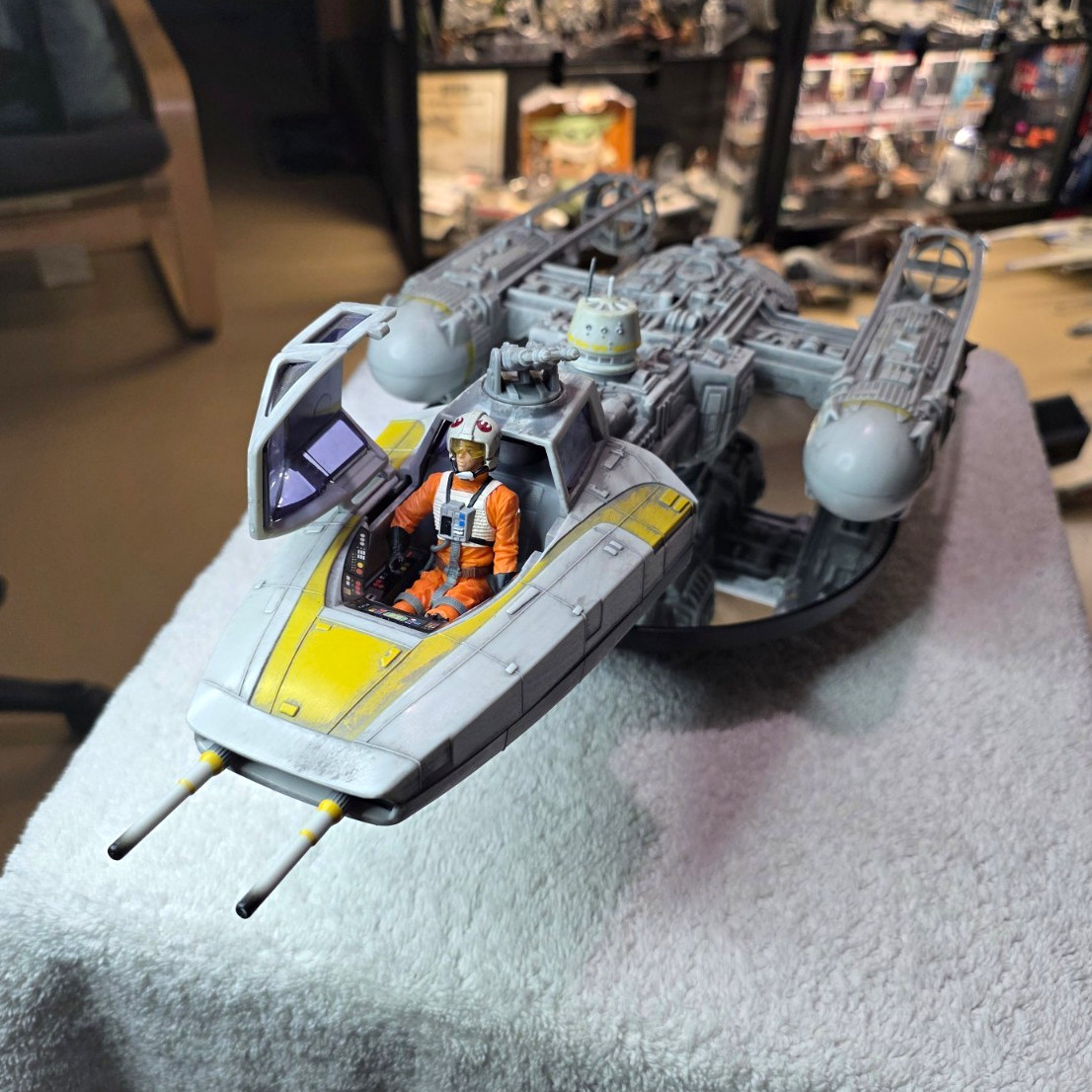 1999 Star Wars: Power of the Force Y-Wing (COMPLETE)
