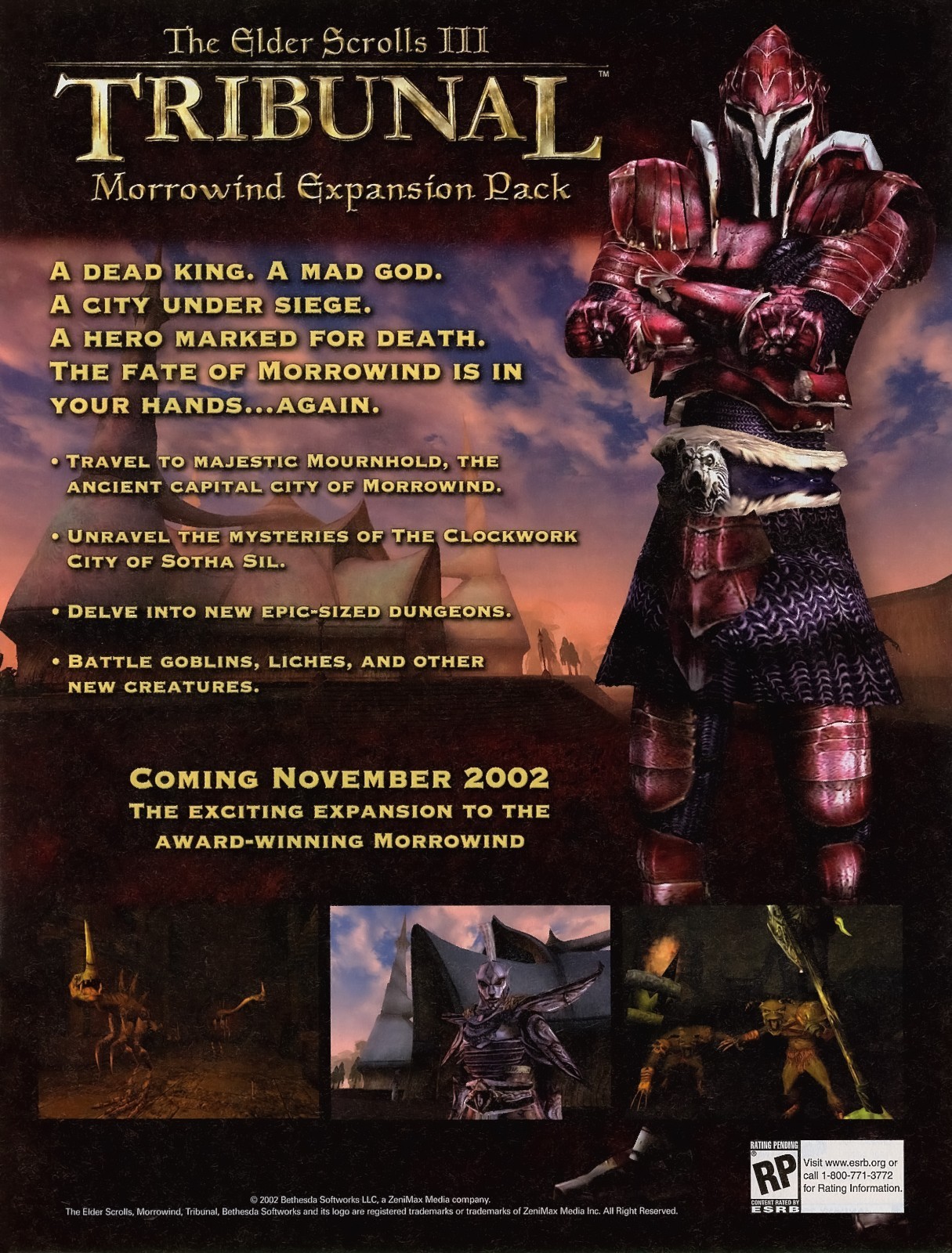 The Elder Scrolls III 3 Morrowind Tribunal PC 13