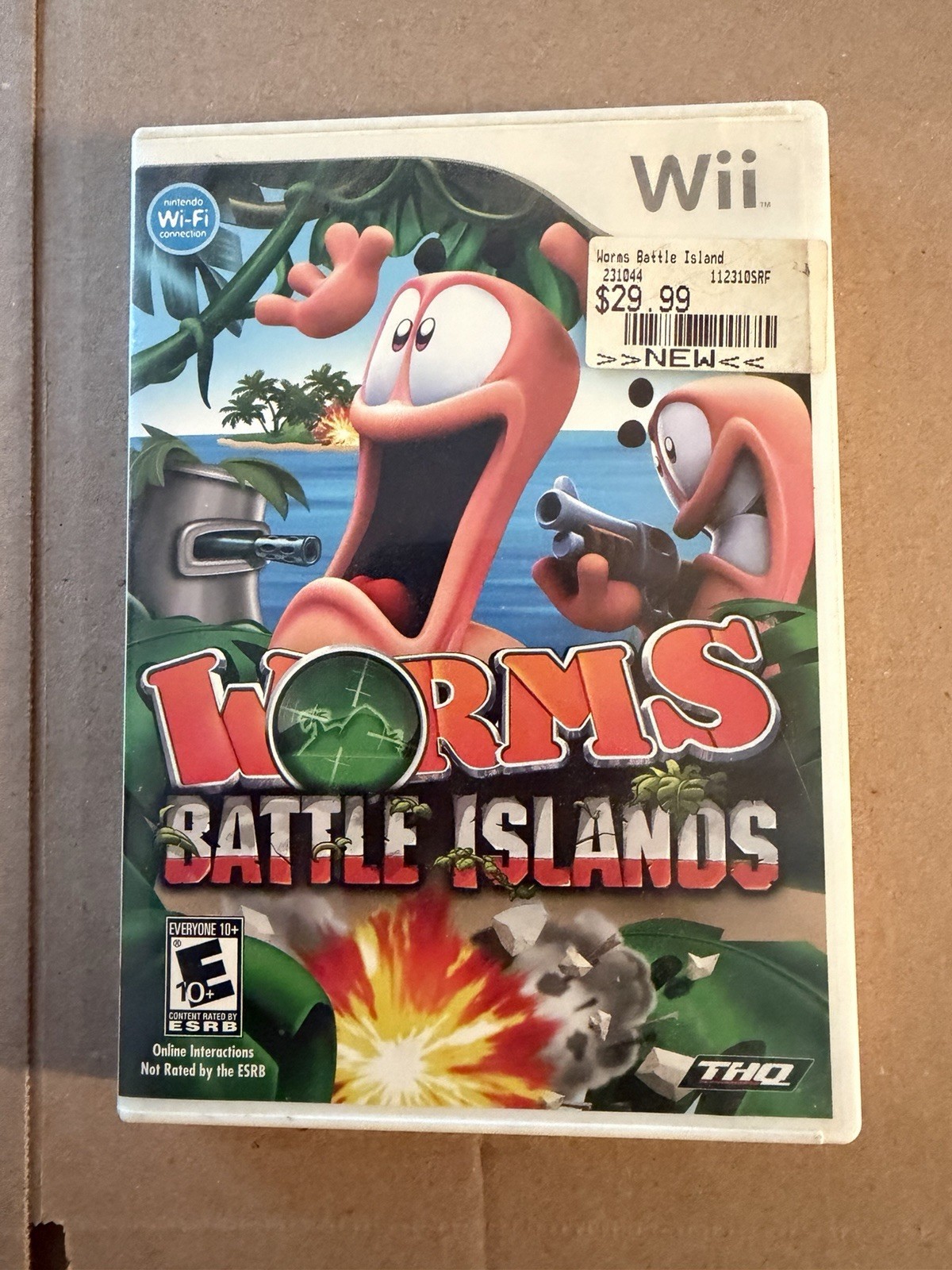 Worms: Battle Islands (Nintendo Wii, 2010) CIB