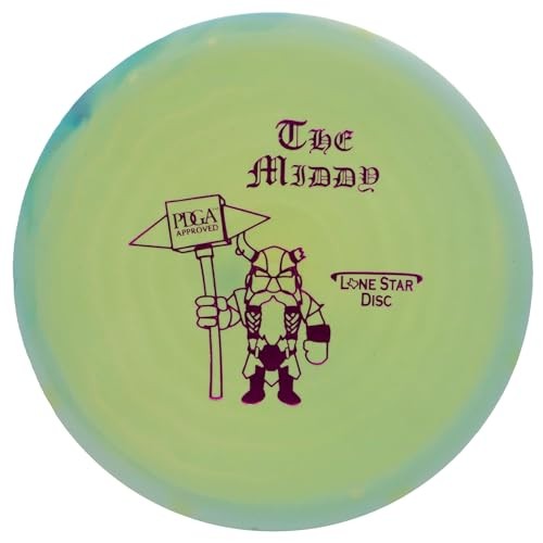 Lone Star Disc Delta 2 Middy | Overstable Disc Golf Midrange | Stiff Grippy B...