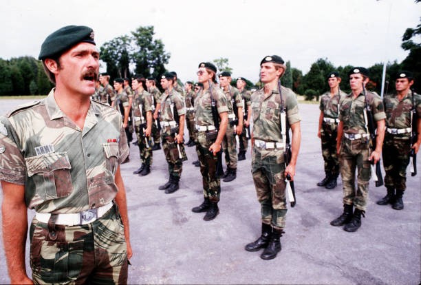 The build-up to the Rhodesian General Election Soldiers of the - 1980 Old Photo
