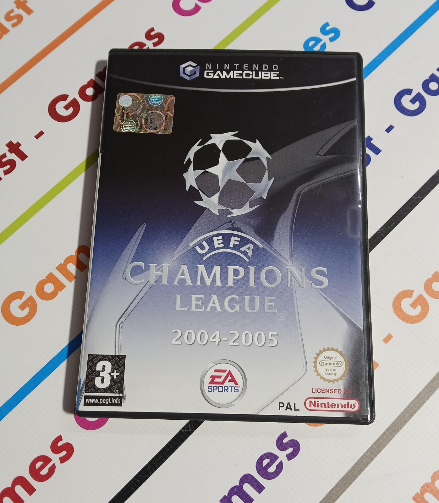 NINTENDO GAMECUBE UEFA CHAMPIONS LEAGUE 2004-2005 PAL ITALIAN COMPLETE 