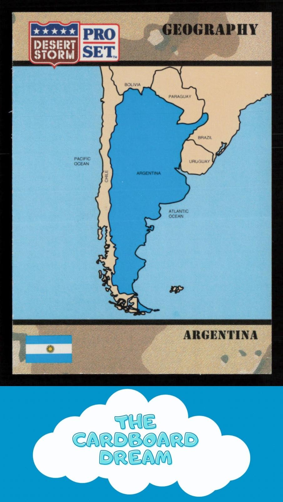 Argentine Republic 1991 Pro Set Desert Storm #2