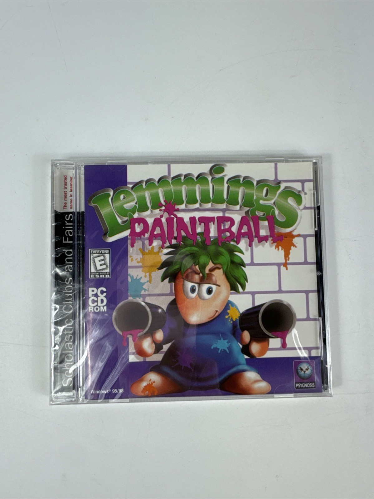 Lemmings Paintball (1996) PC CD-ROM, Windows 95/98 (Brand New & Factory Sealed)