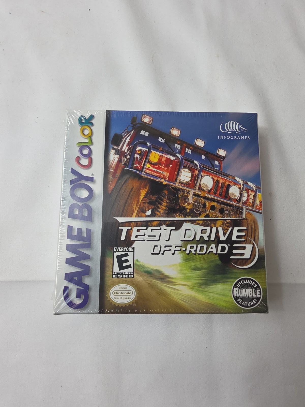 TEST DRIVE OFF-ROAD 3 Rumble Factory Sealed 1999 NINTENDO Game Boy Color