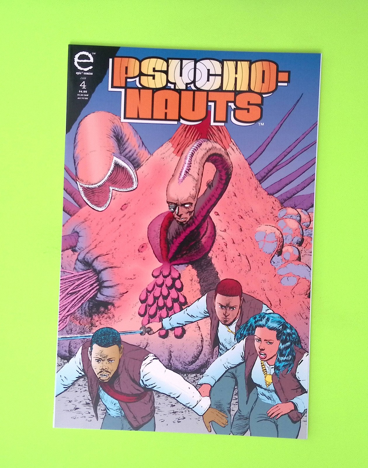 Psychonauts #4 1994 Epic Comics High Grade Comic Book X145-80