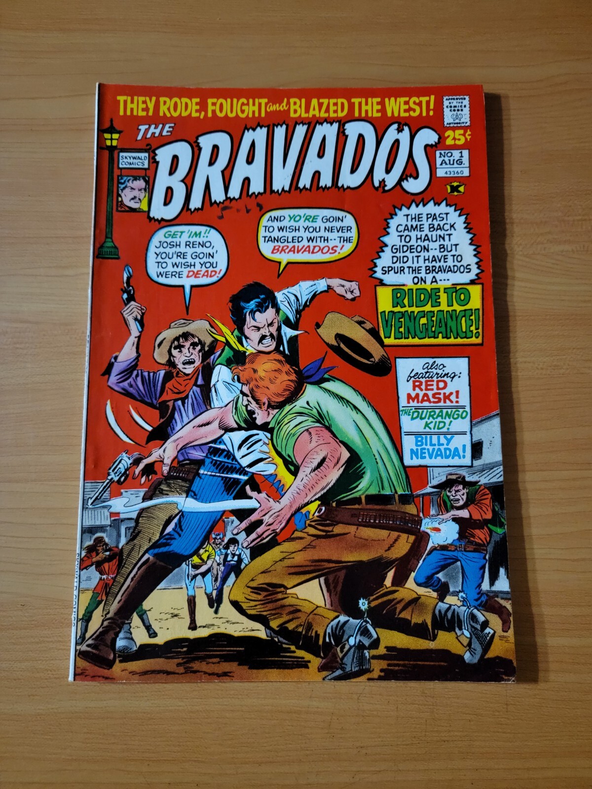 The Bravados #1 ~ VERY FINE - NEAR MINT NM ~ 1971 Skyward Comics