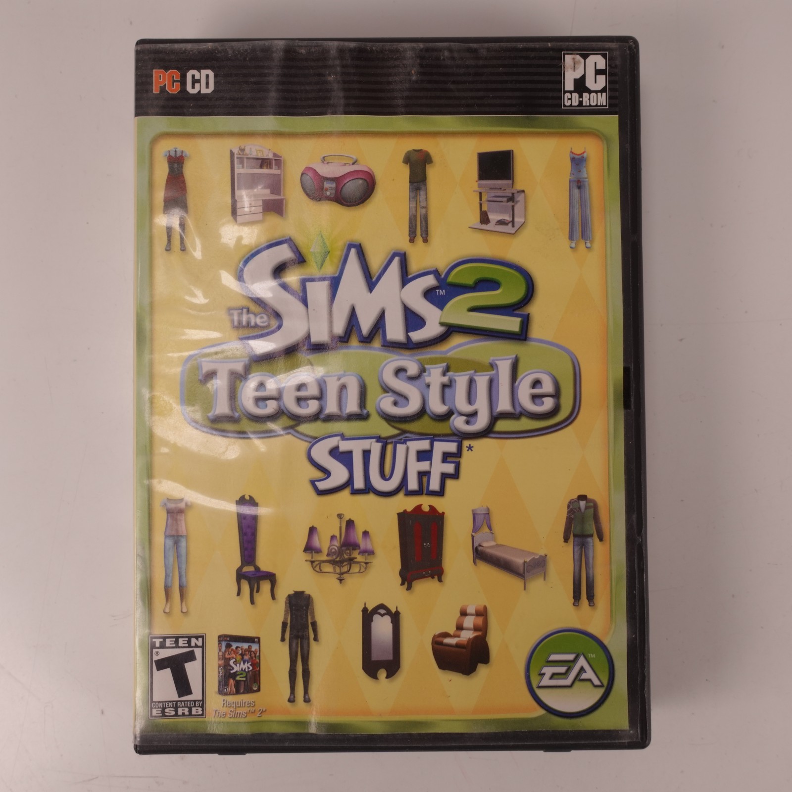 The Sims 2 Teen Style Stuff PC CD-ROM Expansion Pack Game ESRB T 2006