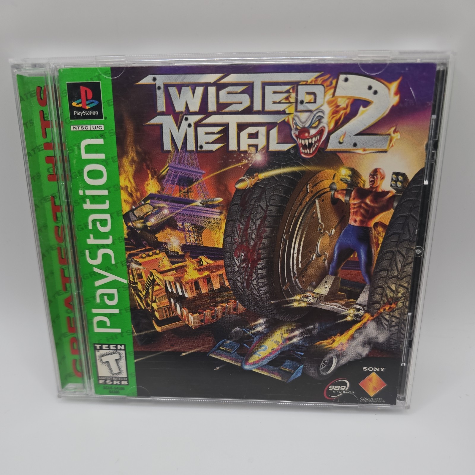 Twisted Metal 2 (Sony PlayStation 1 PS1, 1996)