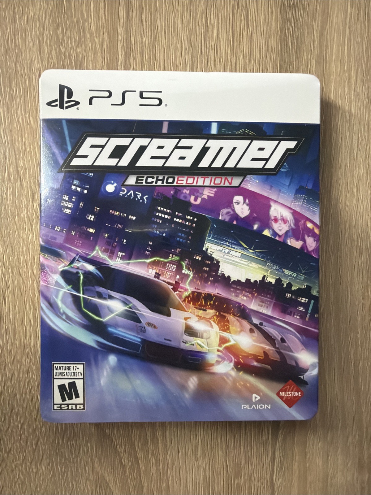 Screamer Echo Edition – Sony PlayStation 5 PS5 – Steelbook – New Factory Sealed