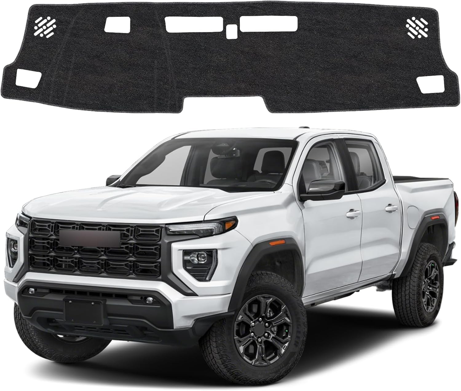 Dash Cover Mat for Chevy Chevrolet Colorado & GMC Canyon 2023 2024 2025 2026 ...