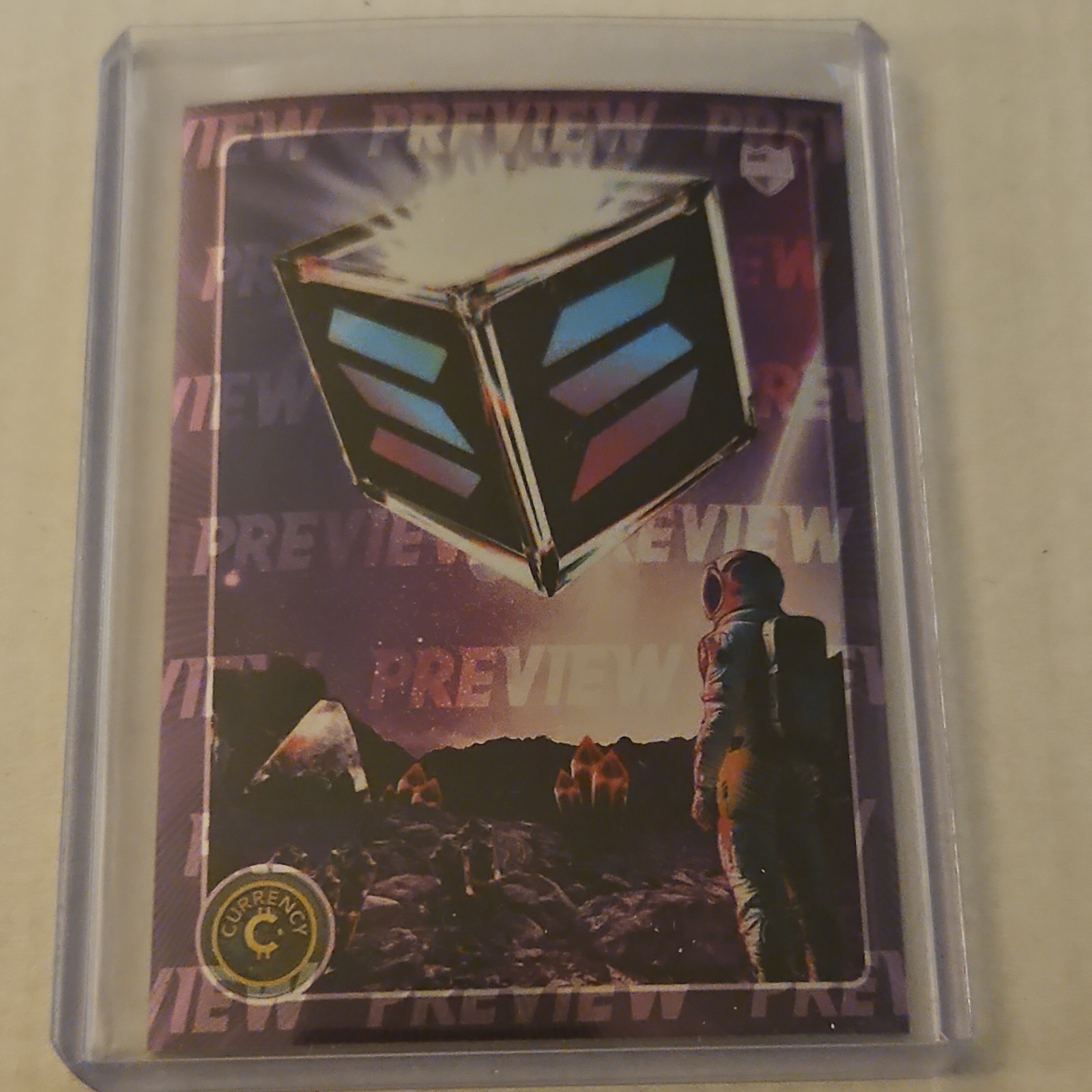 CARDSMITHS CURRENCY CARD GALATIC SPACE SERIES 2025 SOLANA C5P8 PREVIEW SERIES 5