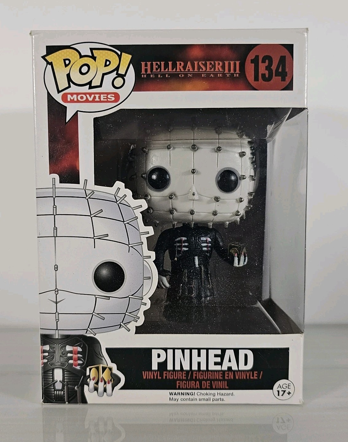 Funko Pop Movies Hellraiser III: Hell on Earth Pinhead #134 Vinyl Figure New