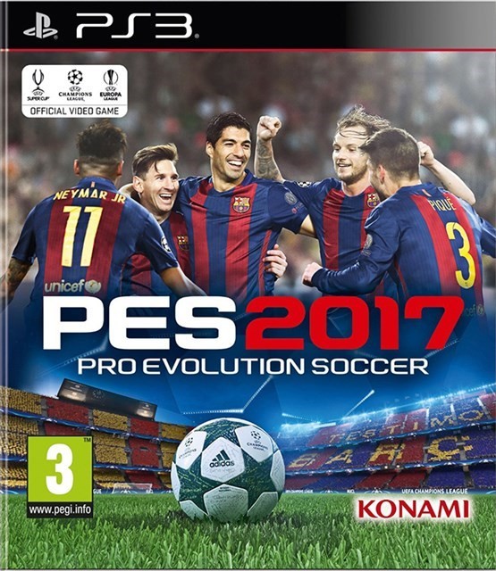 ps3 Pro Evolution Soccer 2017 Playstation 3 (Works on US consoles)