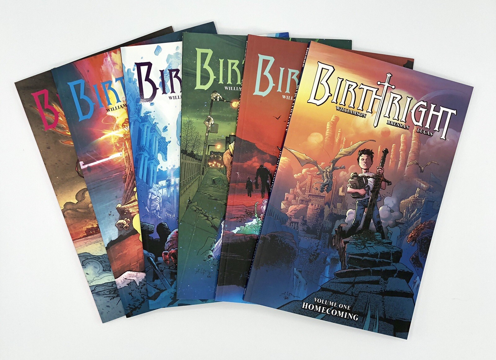 LOT OF 6 - BIRTHRIGHT Volume 1 2 3 4 5 6 PAPERBACK 2015 Image Comics