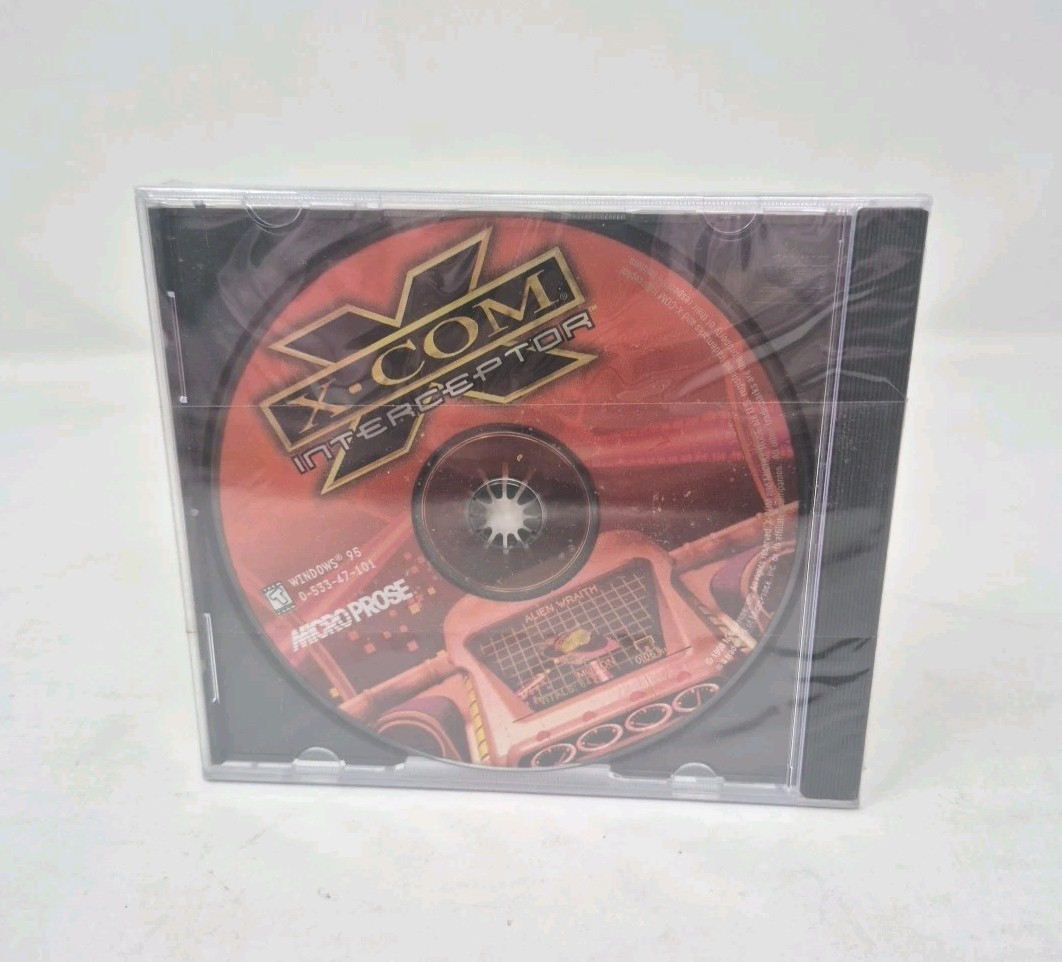 X-Com: Interceptor - PC Jewel Case - New Sealed 