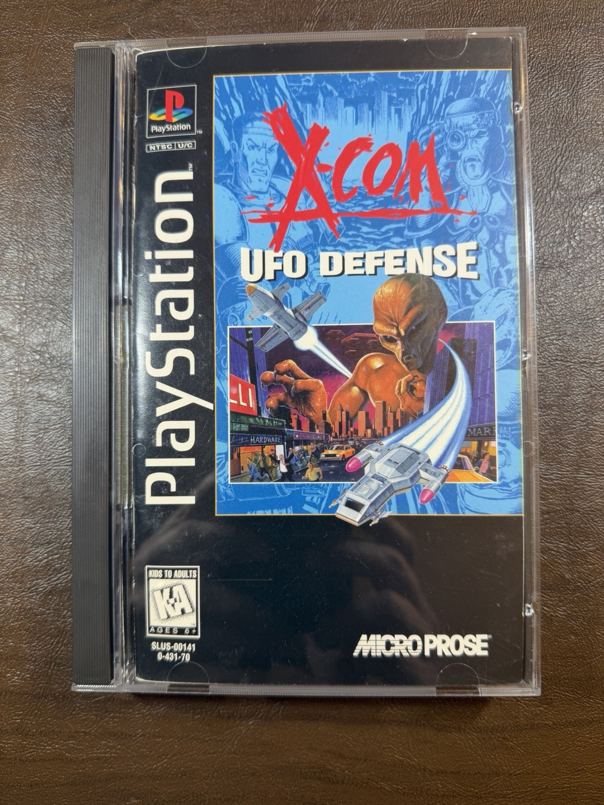 X-Com UFO Defense for Playstation PS1 Longbox Original Owner Near Mint