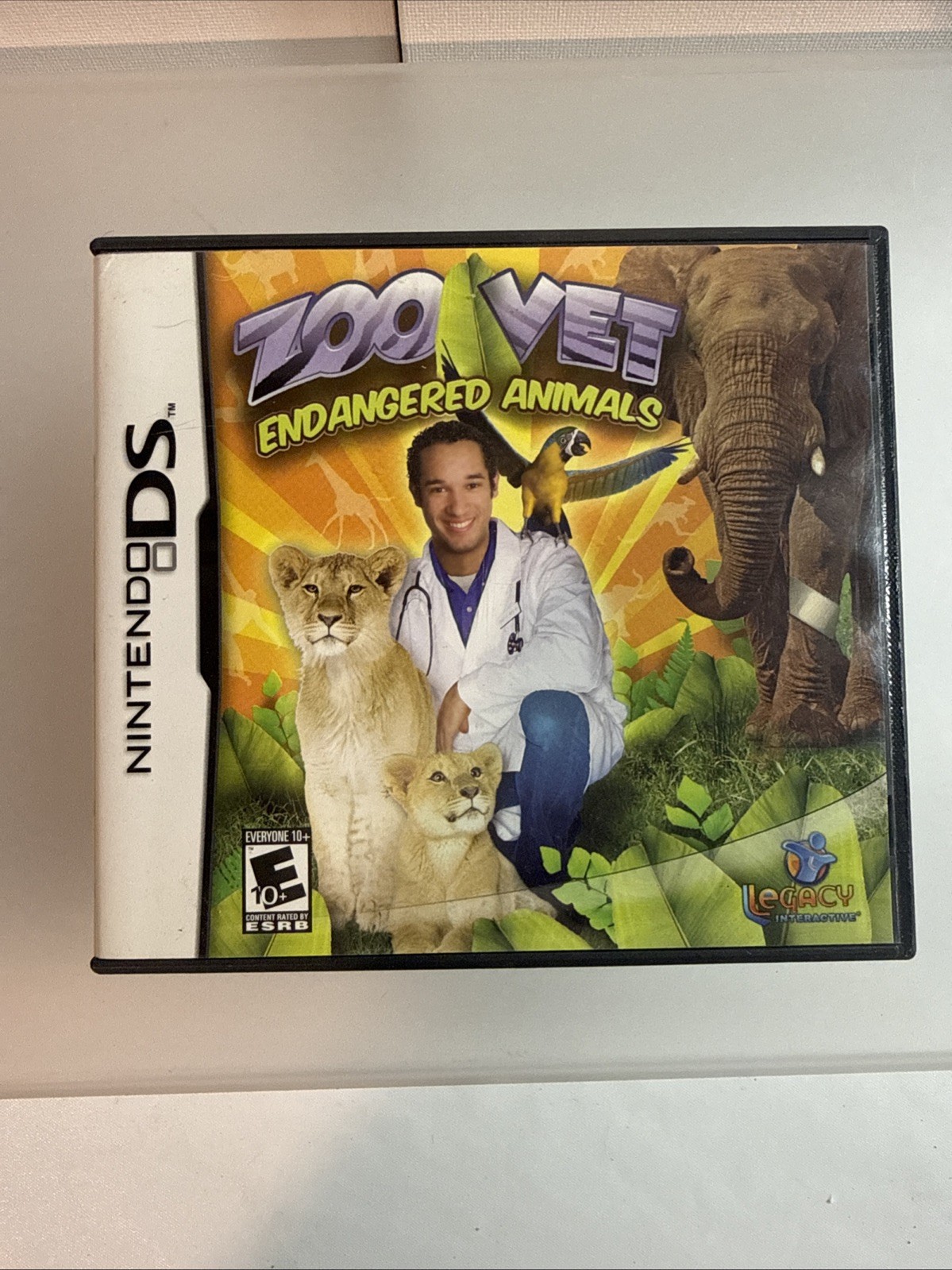 Zoo Vet: Endangered Animals Nintendo DS Game Complete In Box Tested And Working