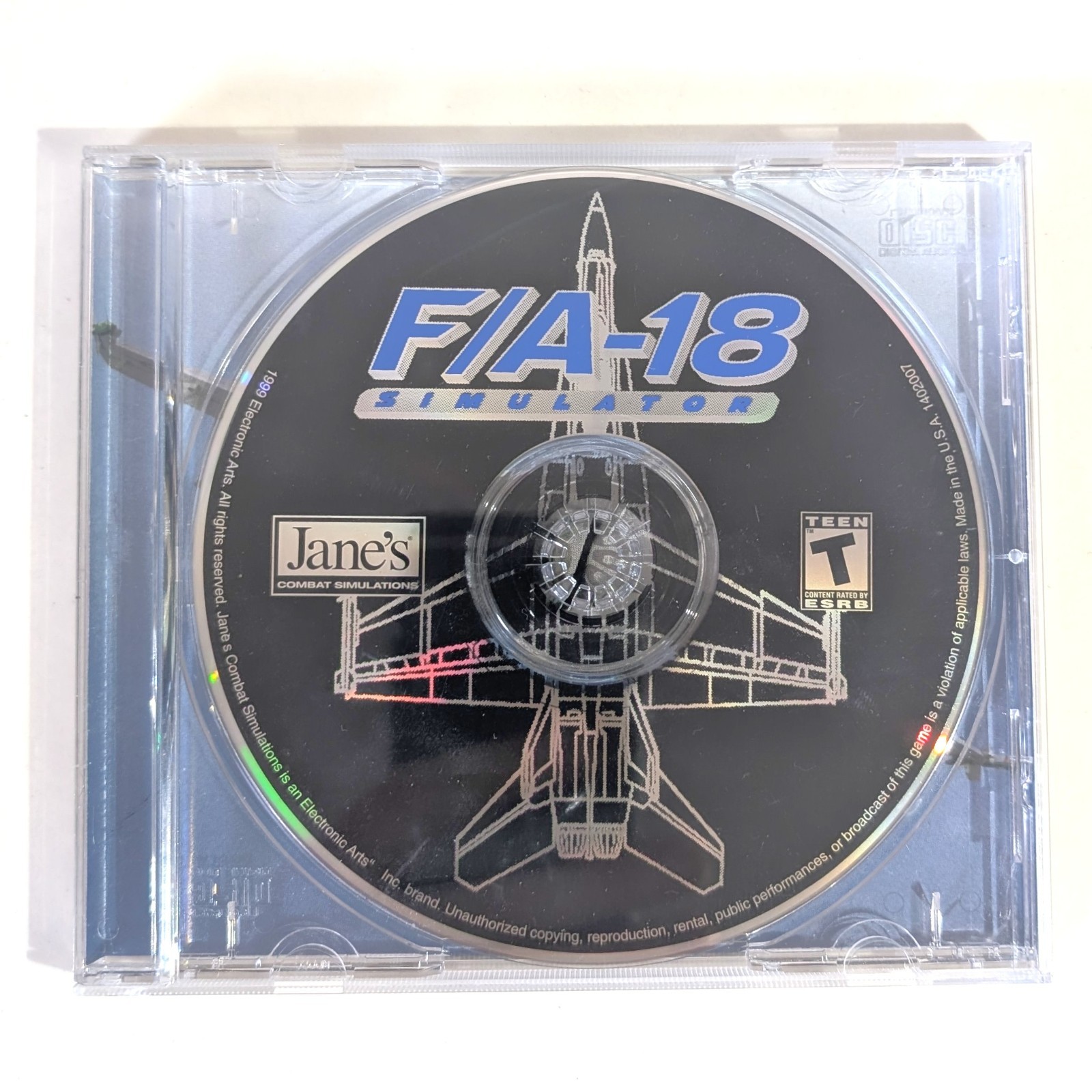 Jane's Combat Simulations F/A-18 Simulator PC Flight Sim Multiplayer T NTSC-U/C