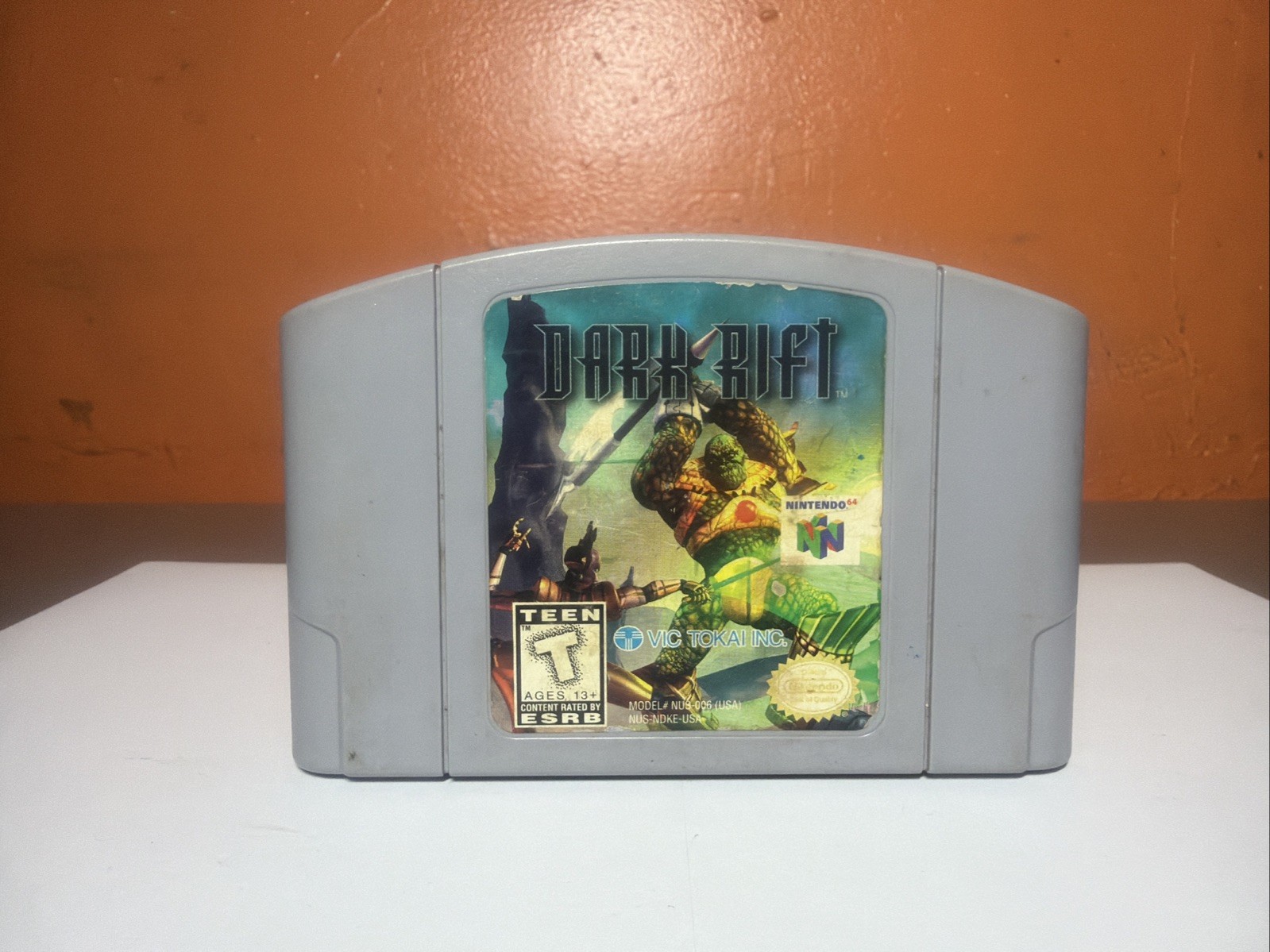 Dark Rift (Nintendo 64, 1997) Authentic Working
