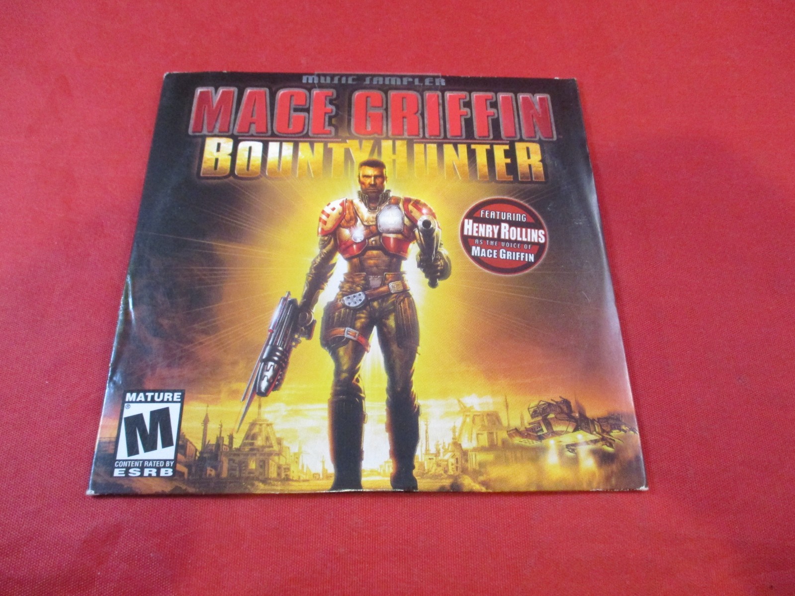 Mace Griffin Bounty Hunter PC PS2 Xbox Promo Music Sampler Soundtrack CD *NEW*