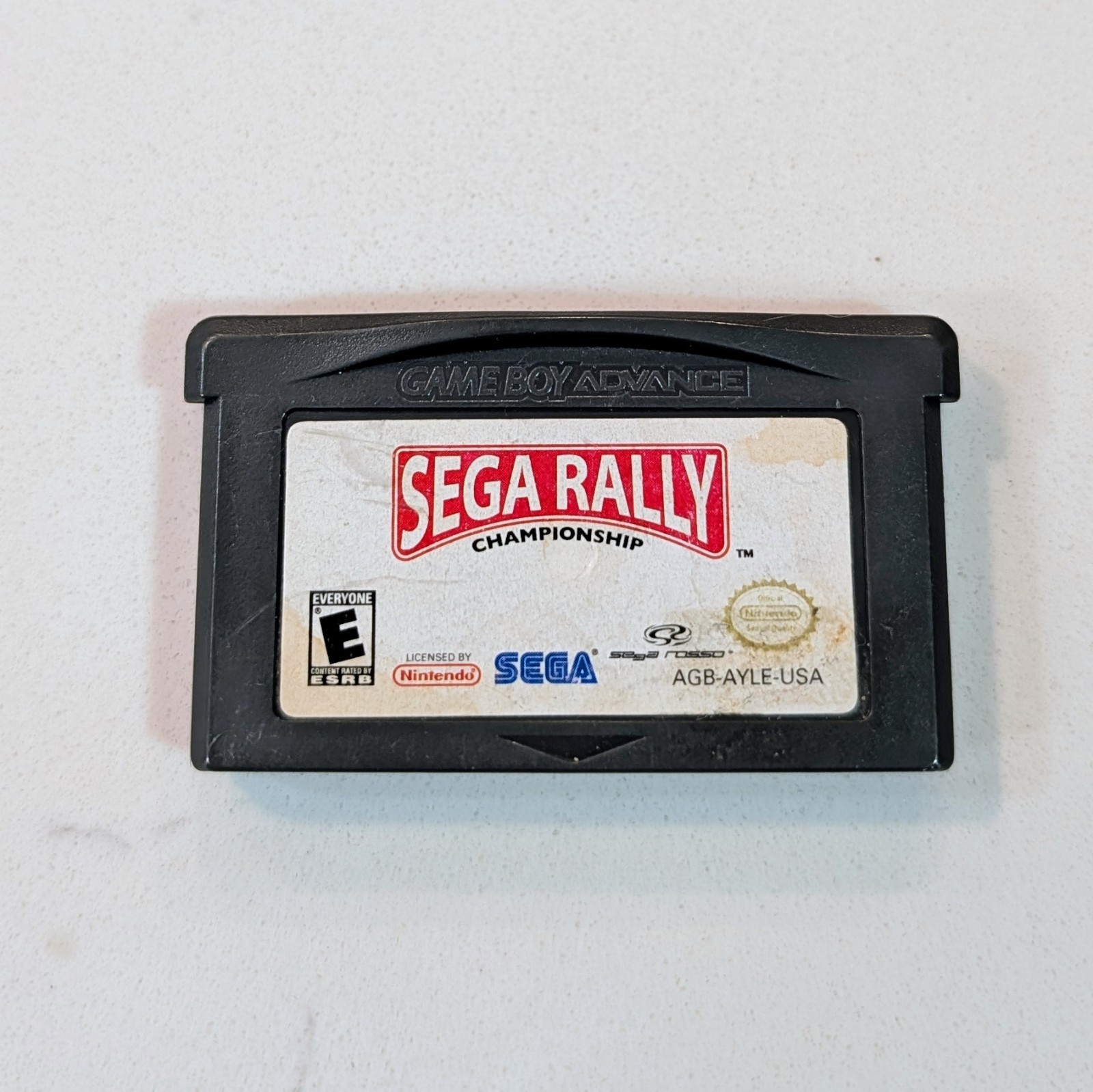 Sega Rally Championship (Nintendo Game Boy Advance, GBA, 2003) 