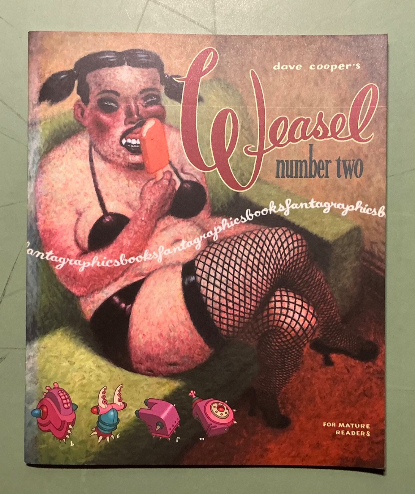 Dave Cooper's Weasel #2 August 1999 Vg+ Fantagraphics