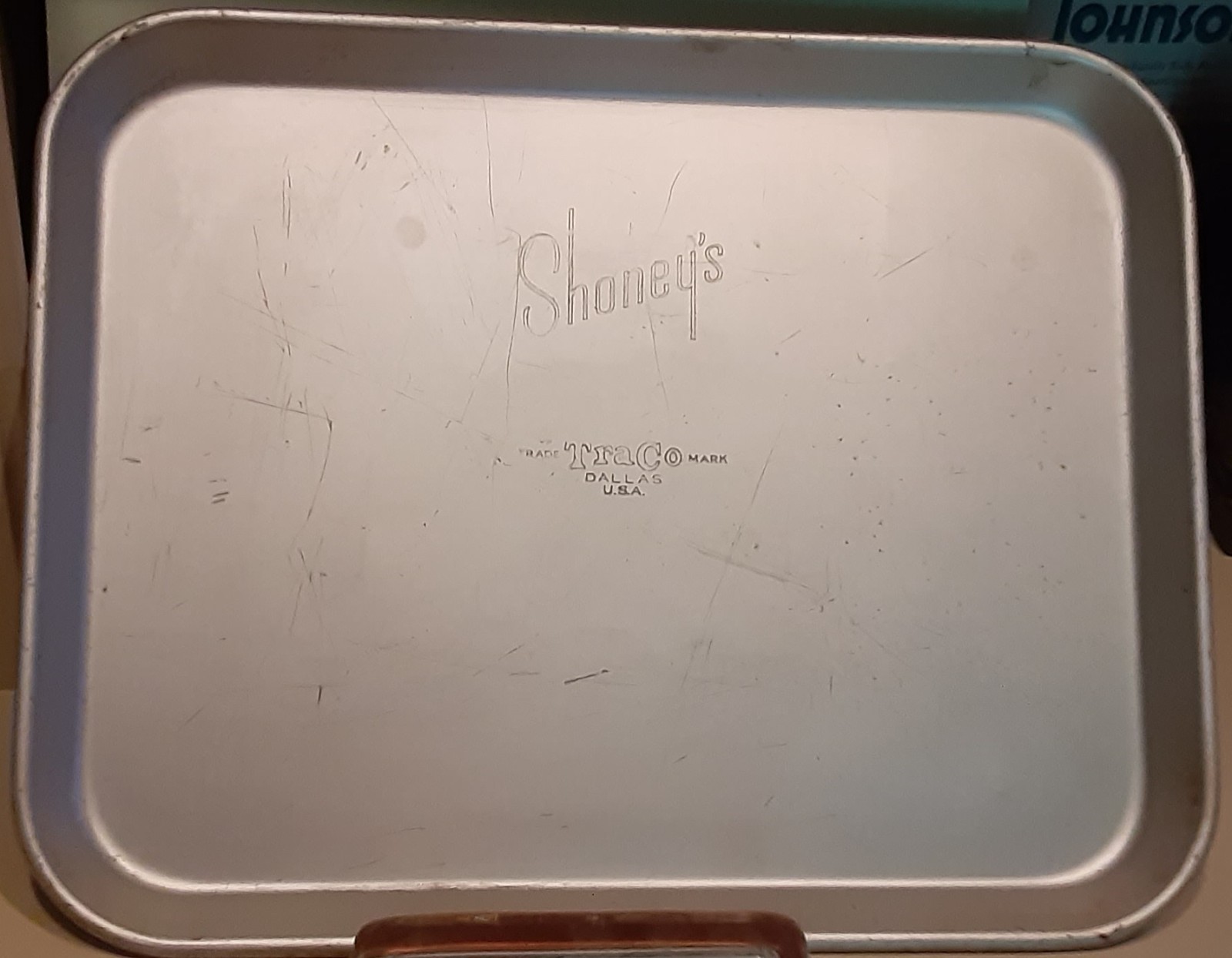 vintage Shoney's Big Boy Aluminium Tray Drive-In TraCo  11x14