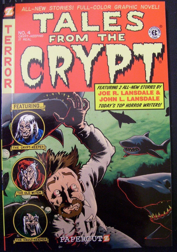 TALES FROM THE CRYPT 4 PAPERCUTZ GN COMIC 1ST PRINT MR. EXES MCGREGOR 2008 NM