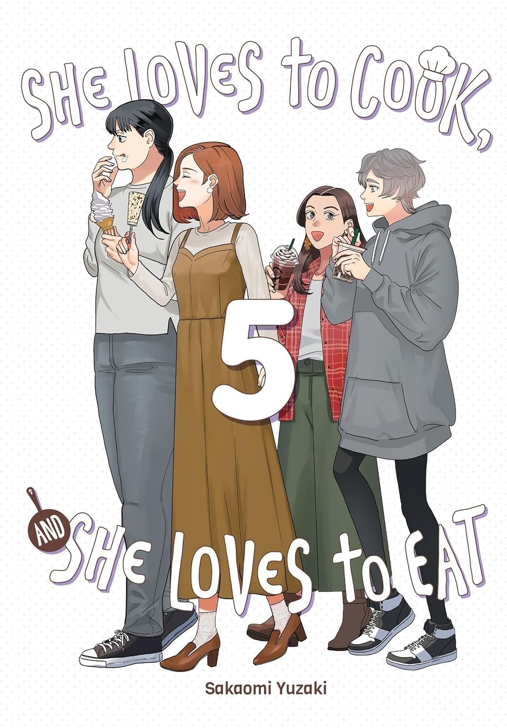 She Loves to Cook, and She Loves to Eat manga vol. 5 / NEW Yuri manga