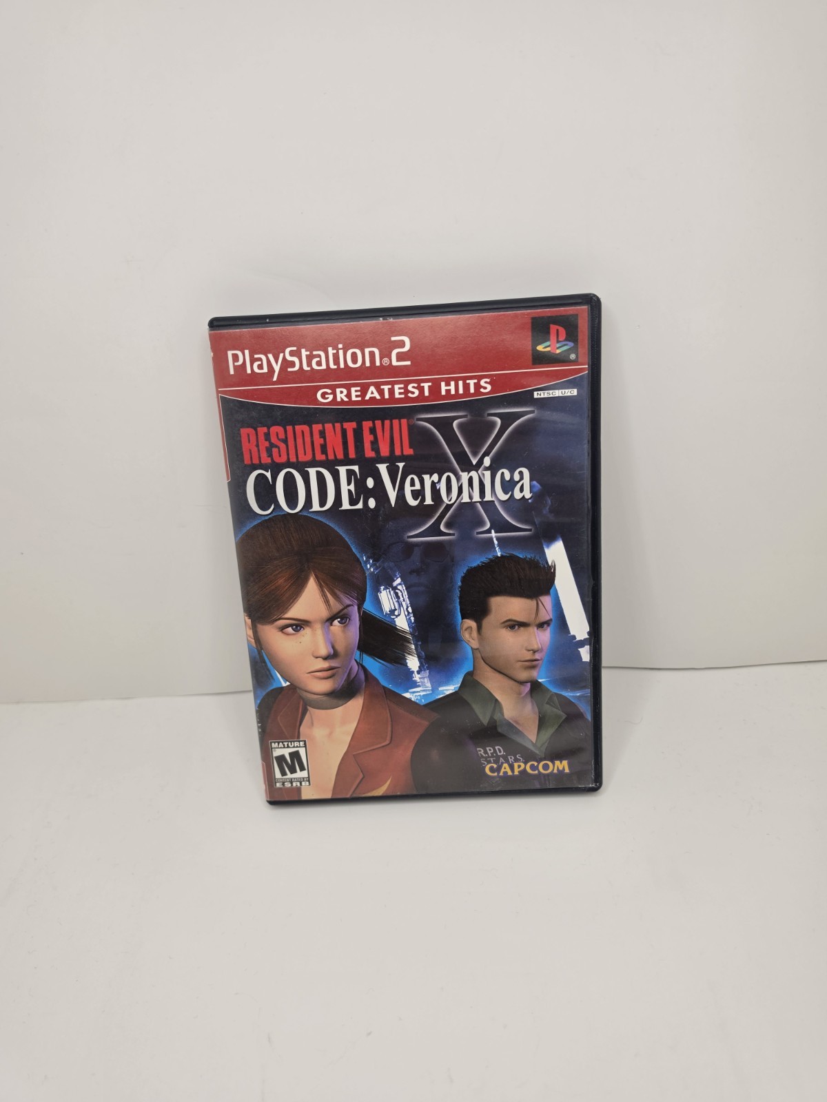 Resident Evil Code: Veronica X (Sony PlayStation 2, 2001) NO MANUAL