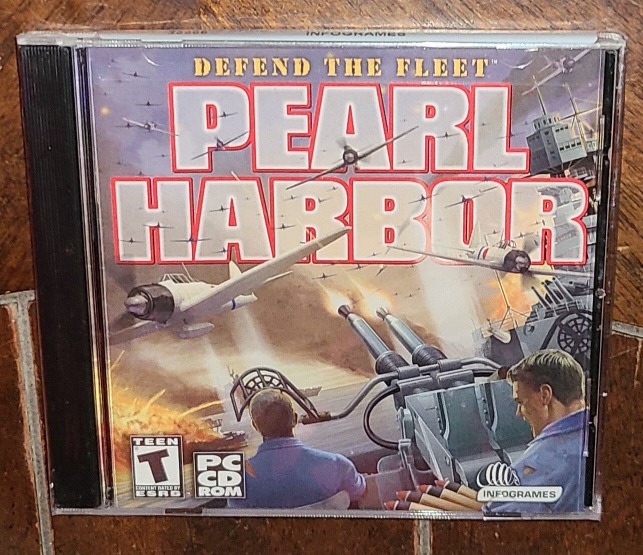 Pearl Harbor: Defend the Fleet (PC CD, 2001, Infogrames) 