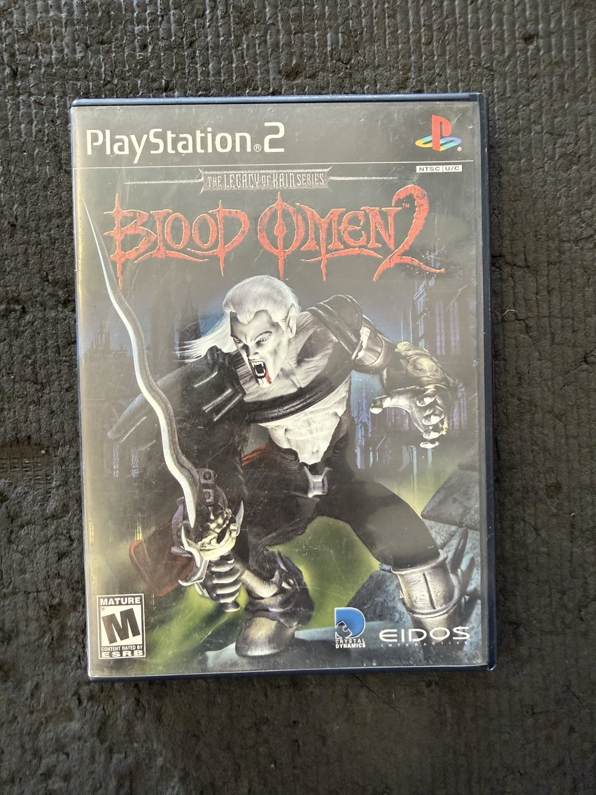 Sony PlayStation 2 PS2 Blood Omen 2 Legacy of Kain Eidos Manual Included