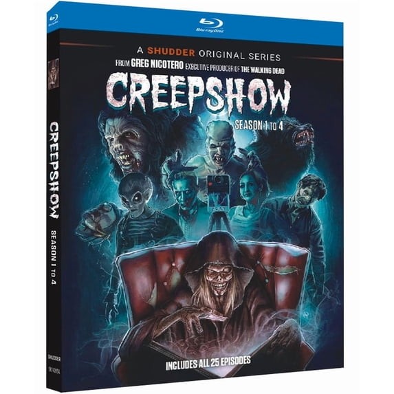 Creepshow Season 1-4, Horror, 5BD Box Set