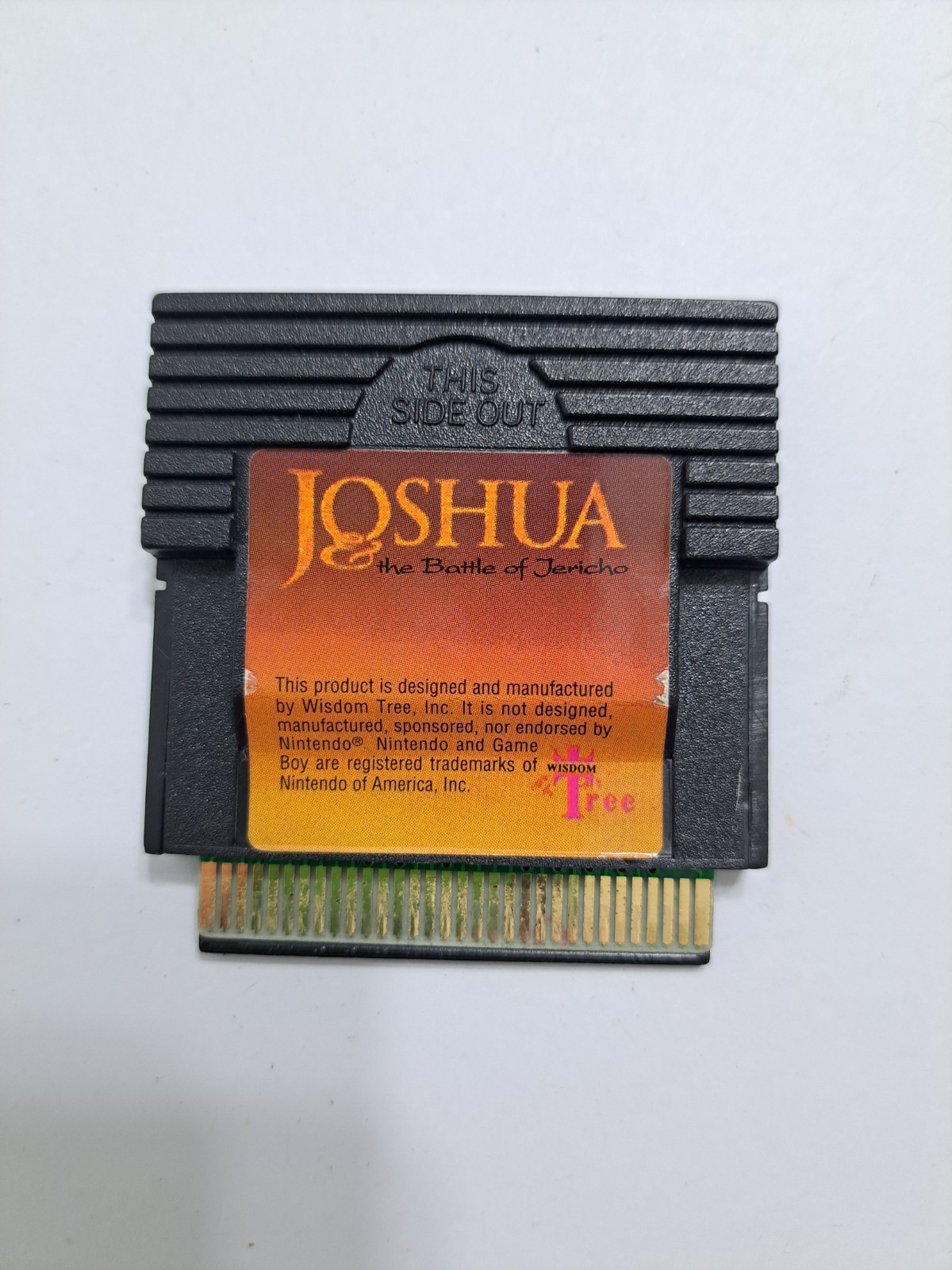 Joshua the Battle of Jericho Nintendo Game Boy GB 1993 Bible Tested Video Game 