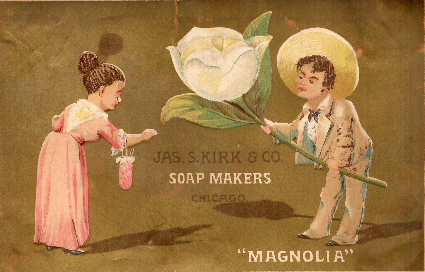 Jas. A. Kirk & Co. Soap Makers Trade Card - 1