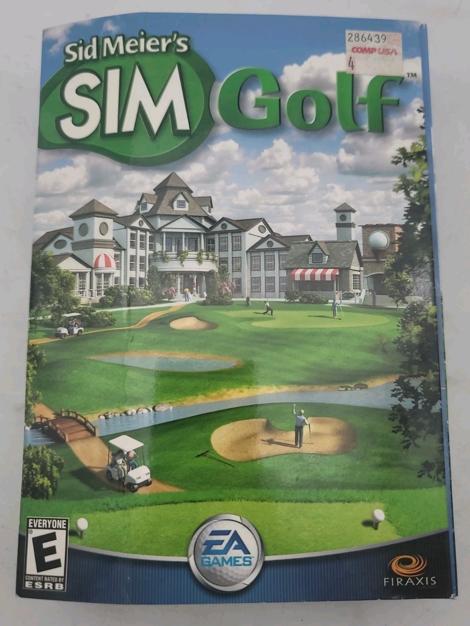 NEW Sid Meier's Sim Golf PC - 2000 EA Games CD-ROM Design Play Sealed