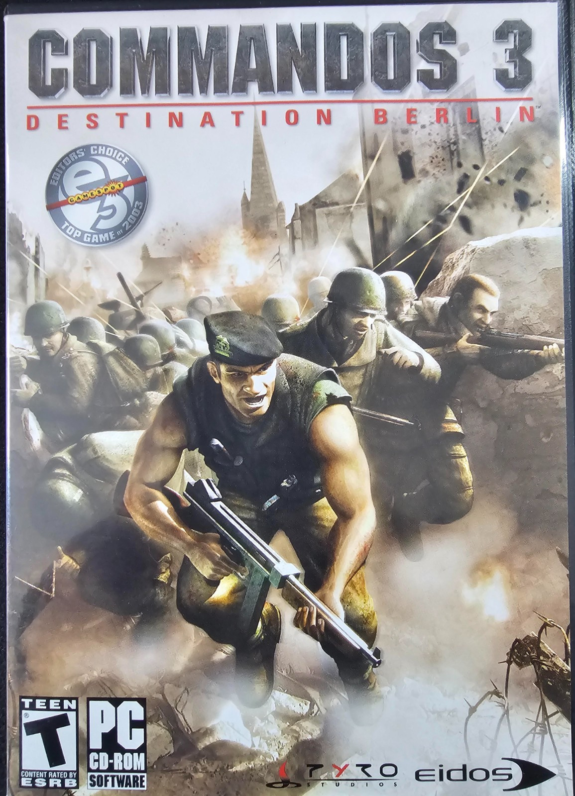Commandos 3: Destination Berlin - Eidos - PC CD  Video Game