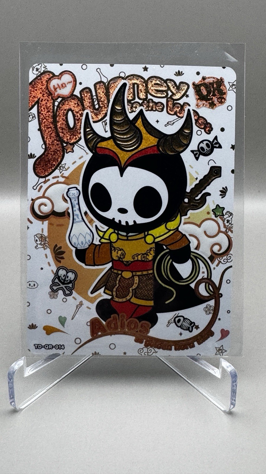 KAYOU Tokidoki Wonder Voyage Series 2 Adios TD-QR-014 QR RARE Card