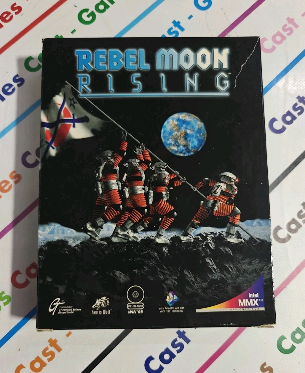 PC REBEL MOON RISING EU ITA BIG BOX RARE NEW NEVER USED 