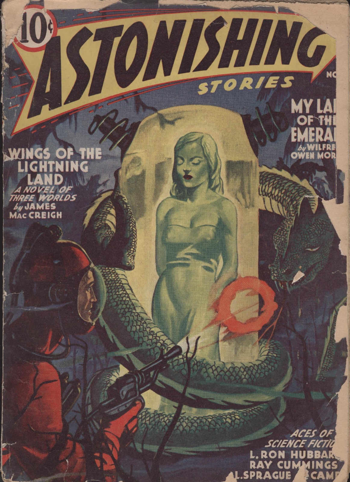 rare ASTONISHING STORIES November 1941 L Ron Hubbard story