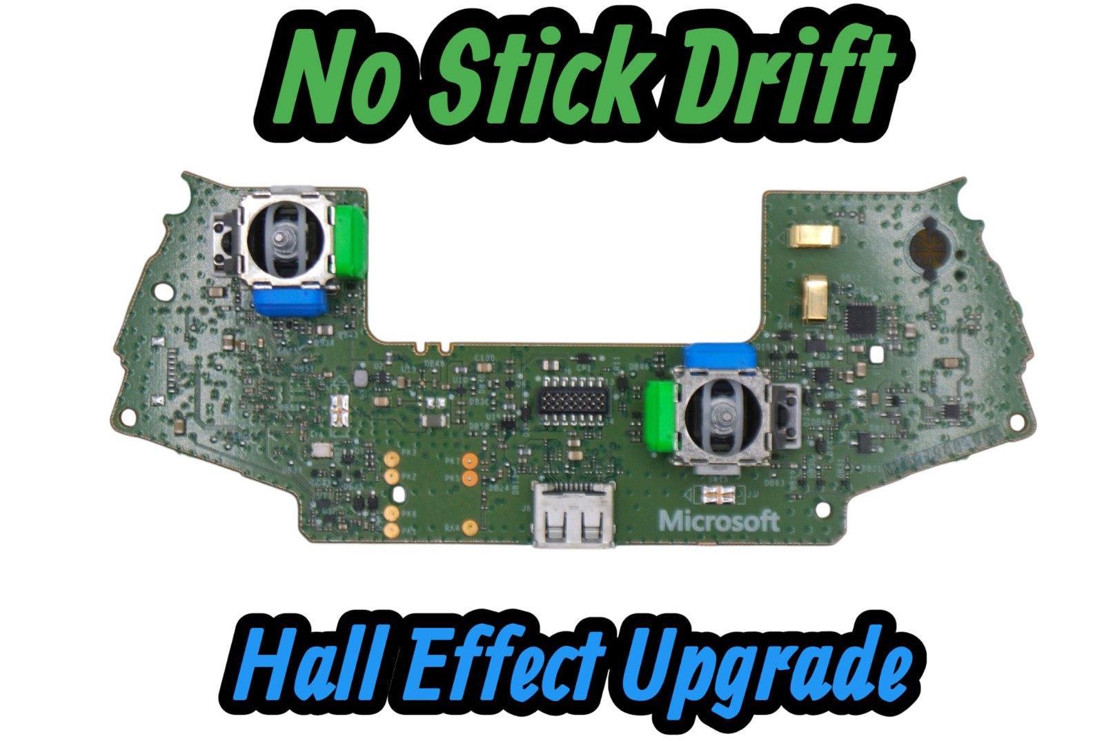 Xbox Elite Series 2 1797 Controller Joystick Board – TMR Hall Effect No Drift